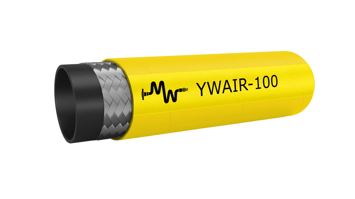Manguera de aire de cable amarillo