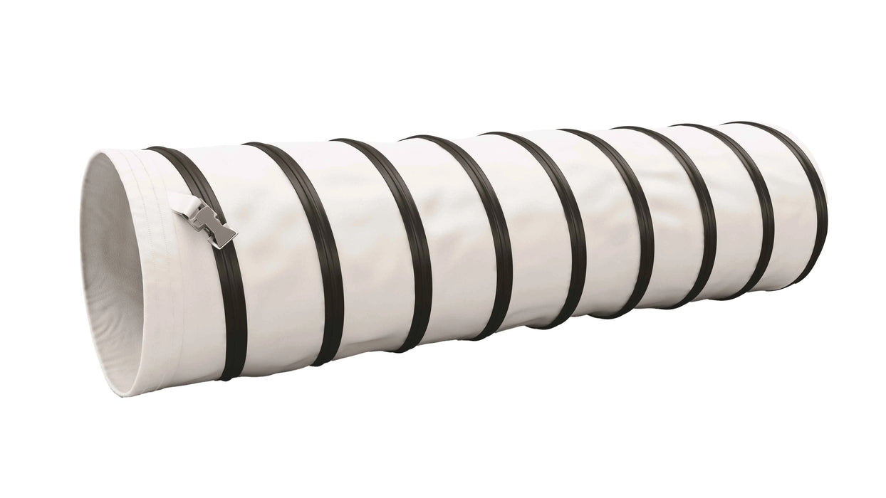 White x Black AC Supply Duct Hose