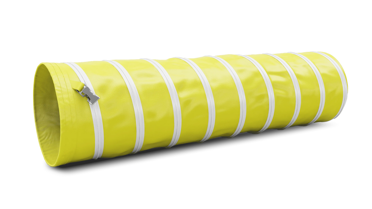 Yellow x White AC Supply Duct Hose