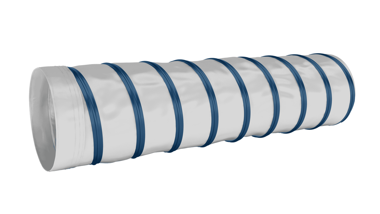 Manguera de conducto de retorno de CA blanca x azul
