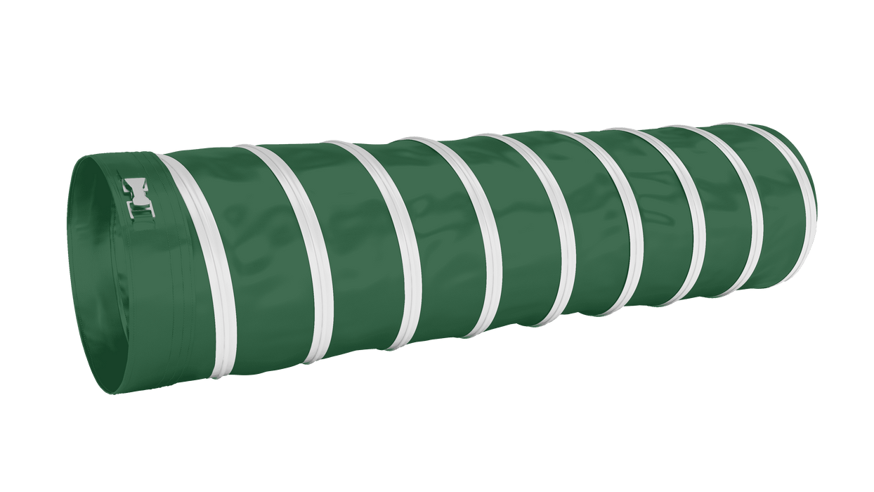 Manguera de conducto de retorno de CA verde x blanca