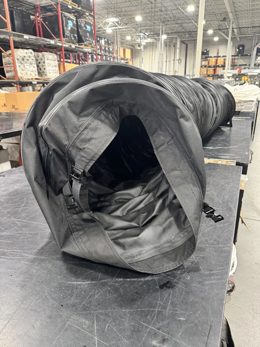 Black x Black Insulated Heat Duct Hose (Belt Ends)