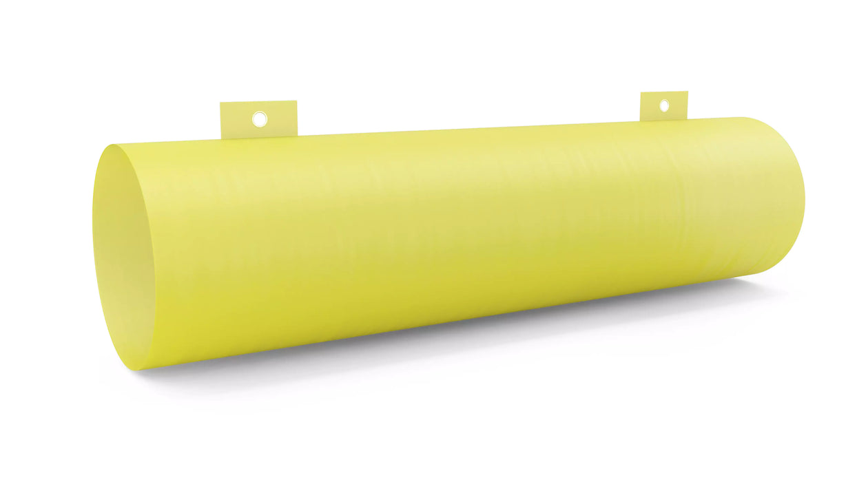 Yellow Layflat Air Duct Hose (Wire Ends)